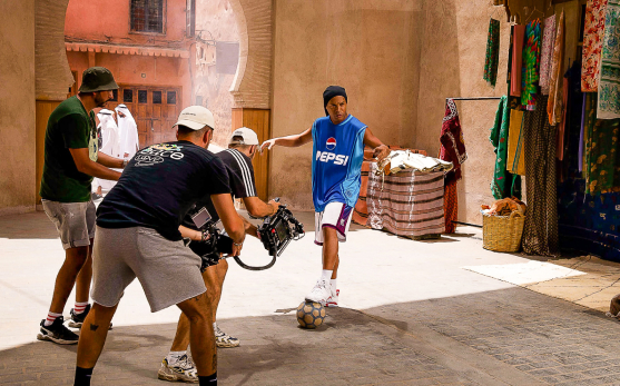 pepsi Transportation &; logistics for international shoots in Morocco