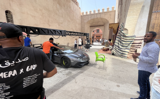pepsi Transportation &; logistics for international shoots in Morocco